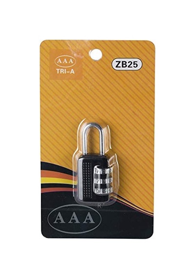 Tri A 25mm Şifreli Asma Kilit