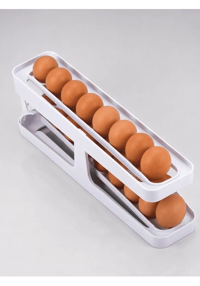 Lb Yumurta Düzenleyici Organizer Buzdolabı İçin Yer Tasarruflu Saklama Rafı Çok Renkli