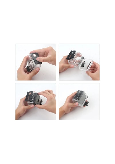 Gopro Hero 8 Uyumlu Su Geçirmez Kılıf Housing