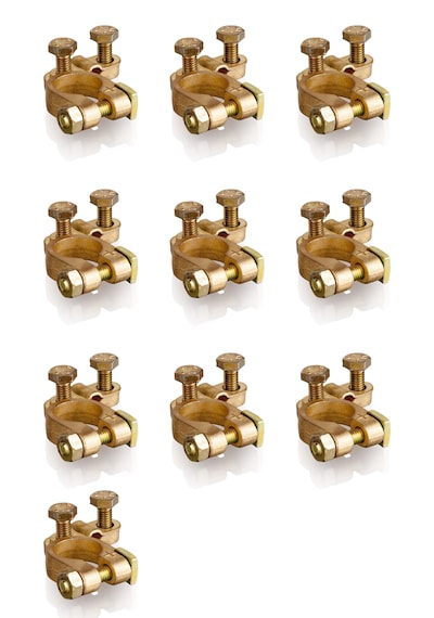Akü Kutup Başı Set Zamak +  10 Adet