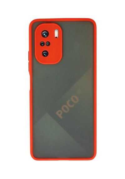 Xiaomi Poco F3 Uyumlu Kılıf Montreal Silikon Kapak - Kırmızı