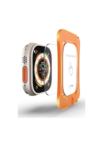 Apple Watch Ultra 2, Ultra 49mm İle Uyumlu, 49mm Ekran Koruyucu, Kolay Hizalama Çerçevesi İle Kurulum, Su Geçirmez, Uhd Temperli Cam, Watch Screen Protector, Otomatik Hizalama Aparatlı Çok Renkli Apple Watch Ultra 2, Ultra 49mm İle Uyumlu, 49mm Ekran Koruyucu, Kolay Hizalama Çerçevesi İle Kurulum, Su Geçirmez, Uhd Temperli Cam, Watch Screen Protector, Otomatik Hizalama Aparatlı Çok Renkli