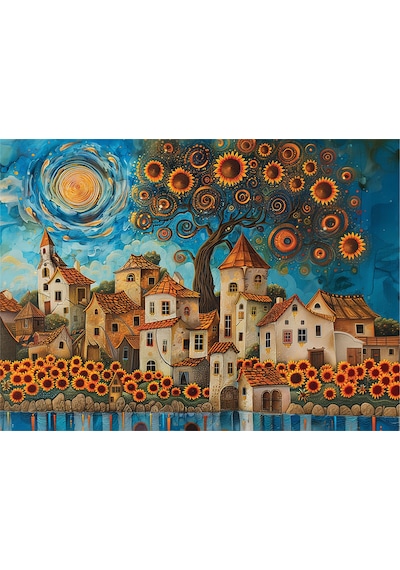Anatolian 1000 Parçalık Puzzle - Ayçiçekleri 1182