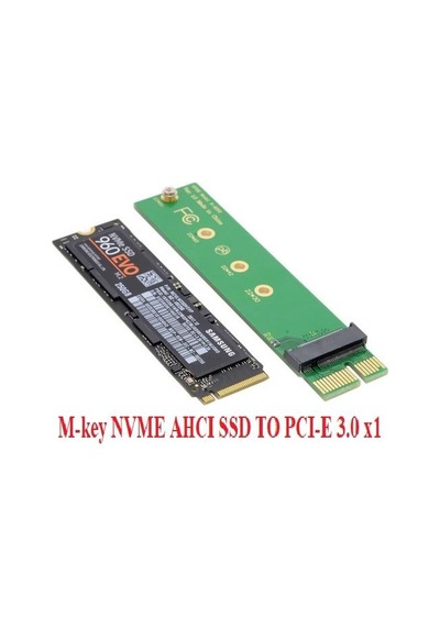 NGFF M2 M Key NVME AHCI SSD - PCI-E X1 3.0 Kart Okuyucu Çevirici