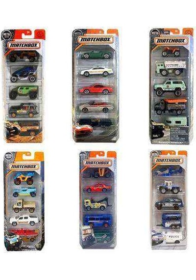 Mattel - Matchbox Beşli Araba Seti -  C1817