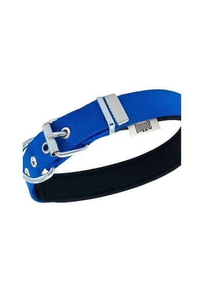 Doggie Konfor Dokuma Boyun Tasması Royalblue 2.5 x 42-50 CM Mavi