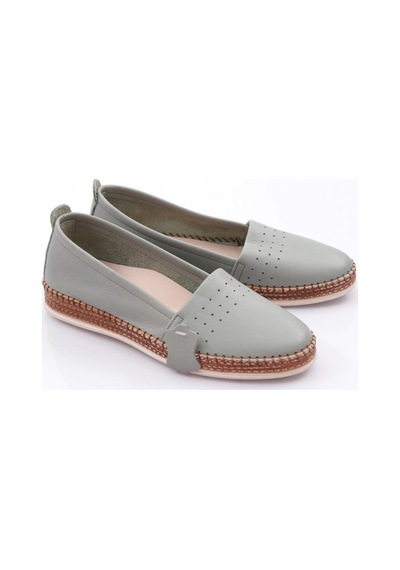 Dgn P25 P25-1512-R1940 Soft Anatomic Footwear Deri Kadın Ayakkabı Yeşil