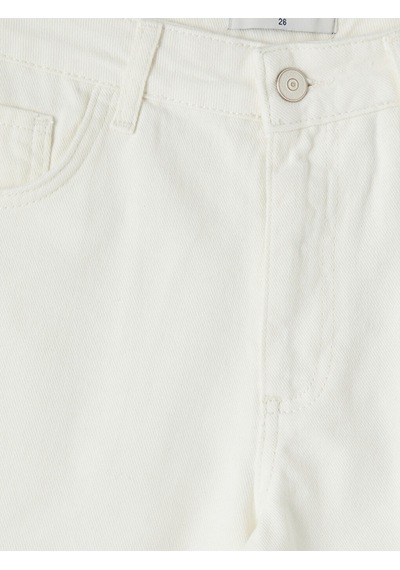 Lcw Jeans Beyaz Yüksek Bel Kadın Jean Şort