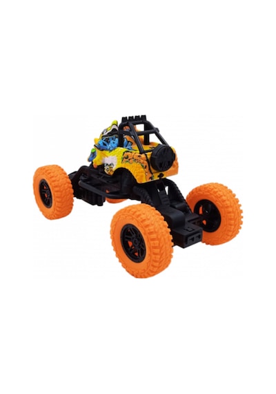 Uzaktan Kumandalı Şarjlı Off-road Canavar Araba 2.4 Ghz Güçlü Süspansiyonlu Sarı