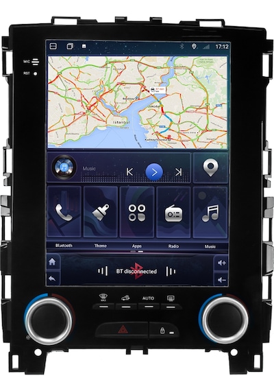 MEGANE 4 ANDROİD CARPLAY NAVİGASYON MULTİMEDYA 4+64 TESLA