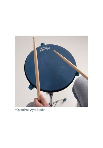 Drumeo Padstand Practice Pad Stand Ayarlanabilir Yükseklik, Dayanıklı Metal Davul Standı