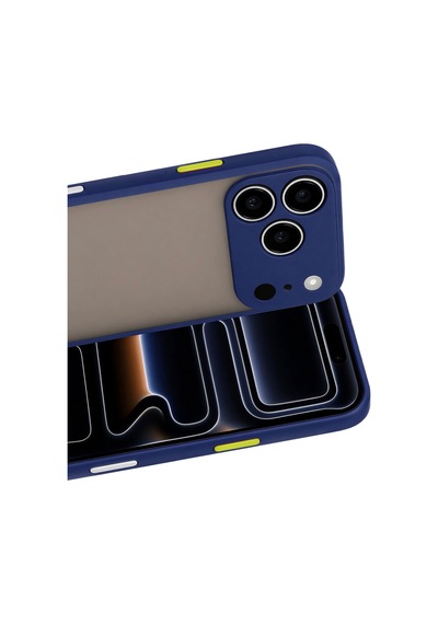 Apple iPhone  Uyumlu,  17 Pro Kılıf Montreal Silikon Kapak - Laicvert