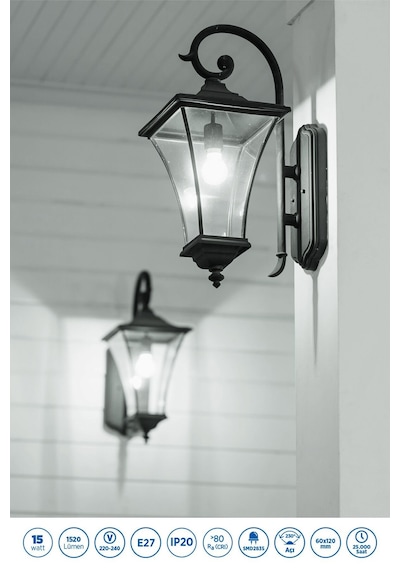 Rtl01105 Rother A60 Led Ampul 15w E27 1520 Lümen 6000k Beyaz Işık - Enerji Tasarruflu Ampul