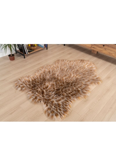 Yumoş Post Kesim Puffy Leopar Desen Kahverengi