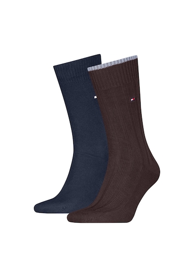 Tommy Hilfiger Th Men Sock 2p Struc Erkek Kahverengi Çorap - S701236317 Kahverengi