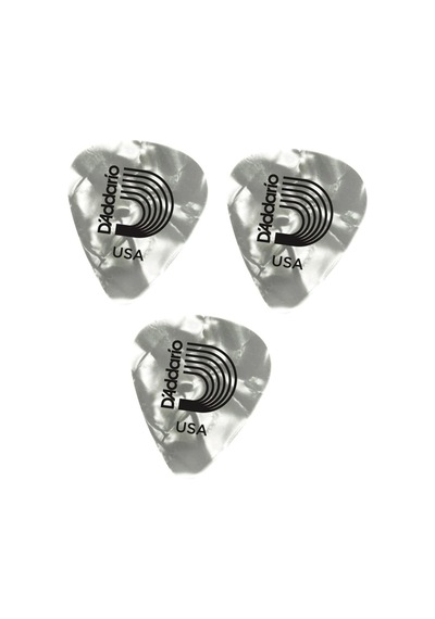Daddario 1cap4-wh 3 Adet Gitar Pena 0.70 Mm Beyaz Medium