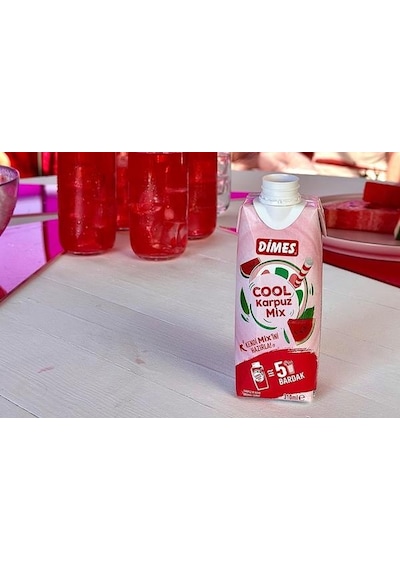 Dimes Cool Karpuz Mix 310 Ml X 12 Adet