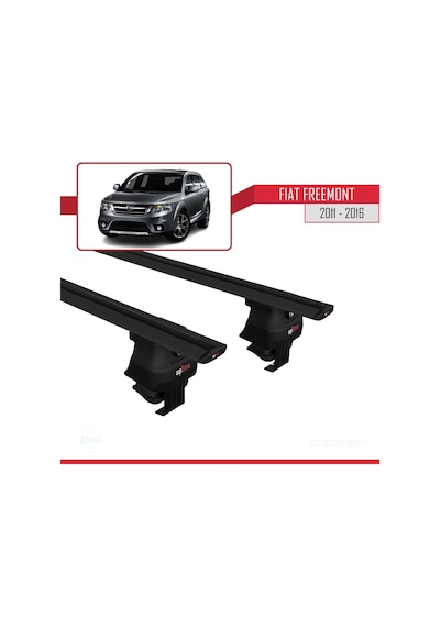 Fiat Freemont 2011-2016 Arası İle Uyumlu Ace-4 Ara Atkı Tavan Barı Siyah