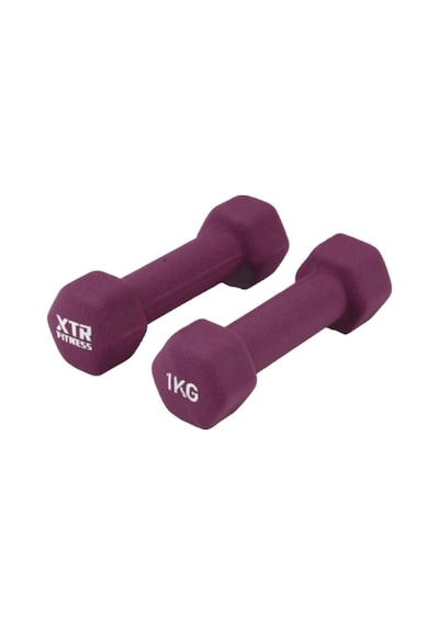Vinyl Neoprene Dambıl Seti 2 Adet 1 Kg - Kaydırmaz Premium Kalite
