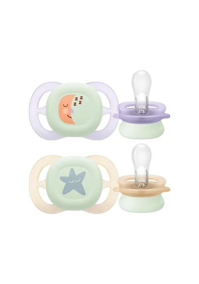 Philips Avent Ultra Start Gece Emziği 0-2 Ay Şeffaf