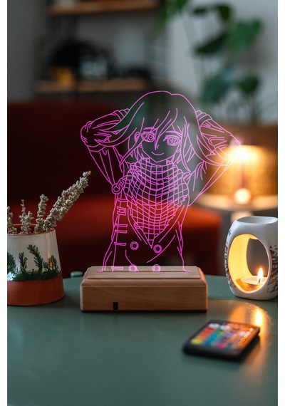 Modiwa Design Anime Kokichi Oma Danganronpa 16 Renk Gece Lambası