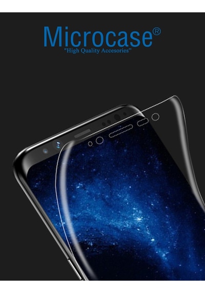 Samsung Uyumlu Galaxy S8 Plus Full Ekran Koruma Curved 3D Pet Film