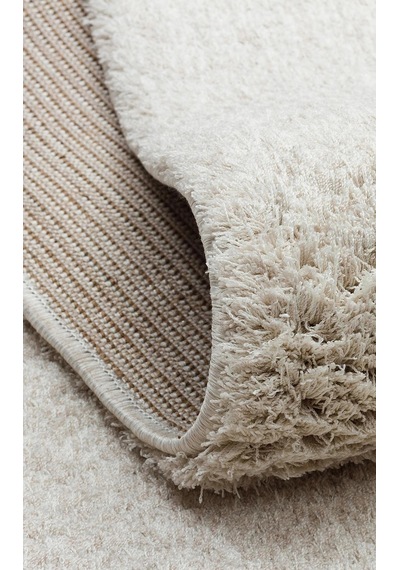 Hoom Rugs Shaggy 1006 L. Stone Modern Shaggy Halı Kemik