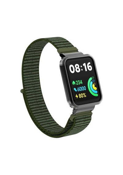 Xiaomi Redmi Watch 2 Lite Uyumlu Krd-61 Hasır Zore Kordon-no8