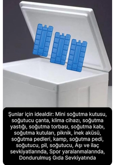 Soğuk Zincir Buz Aküsü 10'lu