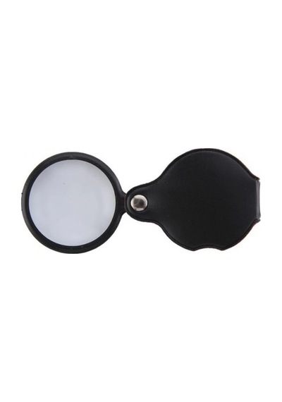 5x50mmmini Büyüteç,cepte Taşınan,optik Lens Katlanabilir Deri Kaplamaxx1051