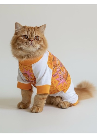 Never Give Up Penye Kedi Tulum Pijama