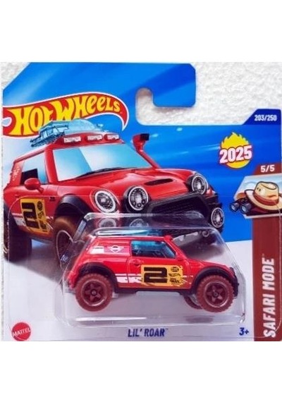 Hot Wheels Tekli Arabalar Lil' Roar' Hyw44 Safari Mode Renkli