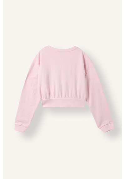 Defacto Fıtted Sweatshirt Kız Çocuk I8476a826aupn440 Pembe-pn440