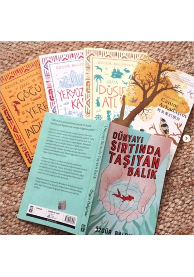 Düşperest Seti 5 Kitap Düşler Atlası-yeryüzünün Kalbi-canım Arkadaşım-göğü Yere-dünyayı