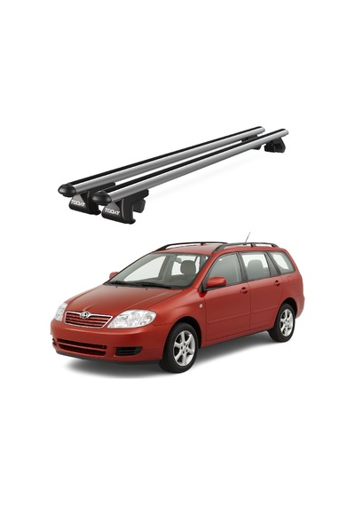 Venüs Toyota Corolla Station Wagon 2000-2006 Uyumlu Gri Ara Atkı Port Bagaj Tavan Barı