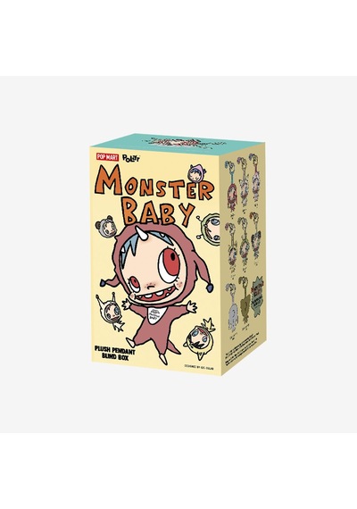 Pop Mart - Orijinal Monster Baby Plush Pendant Supriz Kör Paket