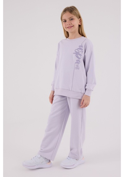 U.S. Polo Assn. U.s. Polo Assn Kız Çocuk Mor Eşofman Takımı Us2304-c-v2 Mor
