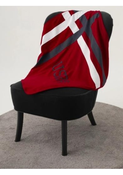 U.s Polo Battaniye Bordo