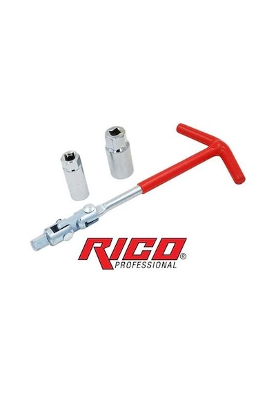 Rico 007-RC5222 Mafsallı Buji Anahtarı 16 MM Ve 21 MM