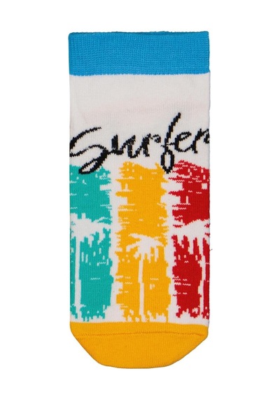 Civil Boys Surfing 3'lü 2-12 Yaş Erkek Patik Çorap - Standart