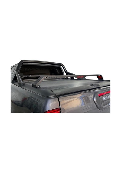 Omsa Toyota Hilux Dakar Kasa Üstü Ara Atkı  Rollbar İçin 2 Parça Siyah 130-177cm 2015 Ve Sonrası