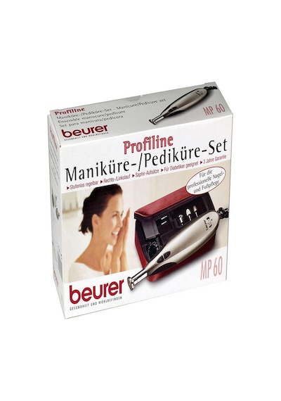 Beurer MP 60 Manikür Pedikür Seti 9'lu Gold
