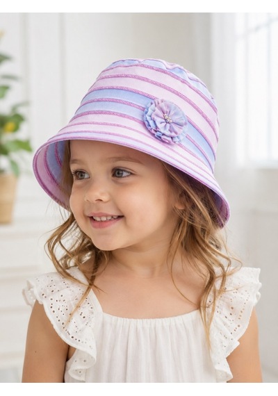 Stsahra Kız Çocuk Pembe Bucket Şapka
