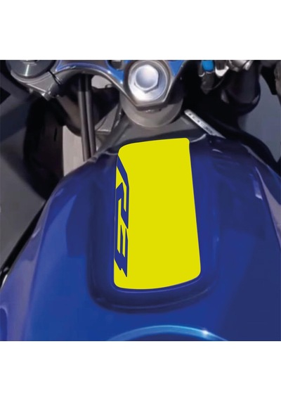 Yamaha Yzf R3 Depo Üstü Sticker Etiket Modeli Neon Sarı