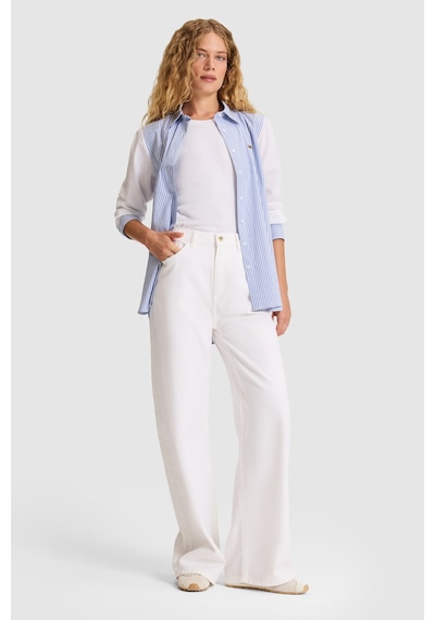 U.S. Polo Assn. U.s. Polo Assn. Kadın Ekru Pantolon Jean 50321418-vr019 Ecru