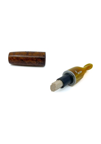 Şahin 9 Mm Filtreli Toscanello-backwoods Gül Kökü Briar Puro Ağızlığı - 2608
