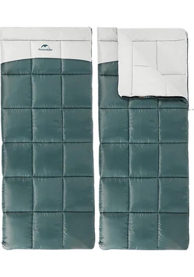 Naturehike Lt250 Zarf Tarzı Pamuklu Uyku Tulumu Mavi Sol 001
