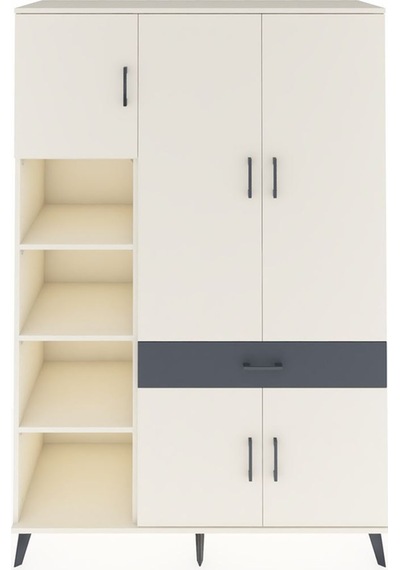 Hyperion Dolap 8 Raflı Tek Çekmeceli 5 Kapaklı 132x44x195 Aytaşı-aytaşı/antrasit Aytası/antrasıt Hyperion Dolap 8 Raflı Tek Çekmeceli 5 Kapaklı 132x44x195 Aytaşı-aytaşı/antrasit Aytası/antrasıt