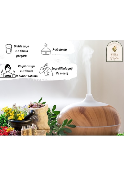 %100 Saf Okaliptus Uçucu Yağı 10 Ml - Doğal Nefes Ve Terapi Etkili Eucalyptus Globulus 10 ML