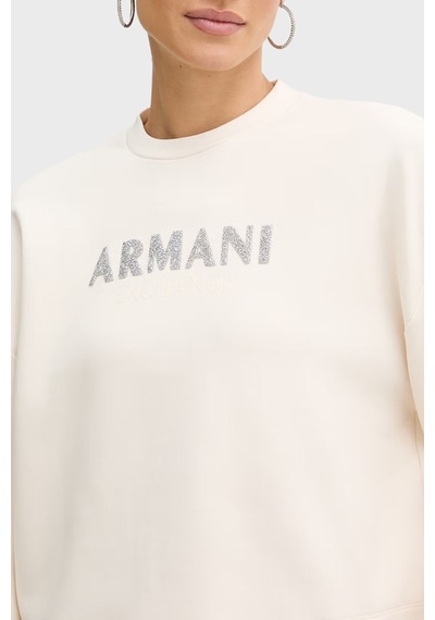Armani Exchange Bayan Sweat Xw002049 Af21298 U1003 Ekru